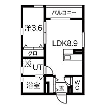 愛知県名古屋市千種区池下町2丁目（賃貸マンション1LDK・1階・31.26㎡） その2