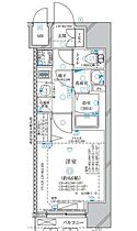 ディアレイシャス名古屋太閤通  ｜ 愛知県名古屋市中村区則武本通3丁目（賃貸マンション1K・4階・23.58㎡） その2