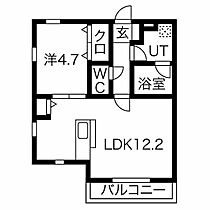 イル・カーサNagaosa  ｜ 愛知県名古屋市中村区長筬町5丁目（賃貸アパート1LDK・3階・40.04㎡） その2