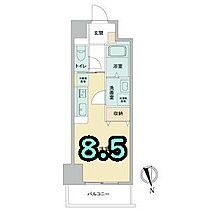 La Douceur今池  ｜ 愛知県名古屋市千種区今池5丁目（賃貸マンション1R・5階・24.90㎡） その2