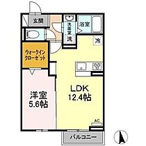 愛知県名古屋市西区新道1丁目（賃貸アパート1LDK・3階・43.03㎡） その2