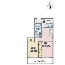 愛知県名古屋市西区那古野2丁目（賃貸マンション1LDK・1階・44.24㎡） その2