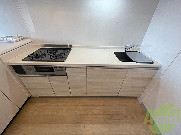 画像8:キッチンは収納スペース、グリルもあり設備が充実していますね。