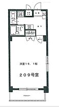 フォート金沢八景相川ビルII 209 ｜ 神奈川県横浜市金沢区六浦１丁目21-19（賃貸マンション1K・2階・38.70㎡） その2