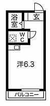 神奈川県横浜市磯子区森６丁目（賃貸アパート1R・1階・18.00㎡） その2