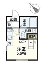 サンミッシェル上大岡  ｜ 神奈川県横浜市港南区上大岡東１丁目（賃貸アパート1R・2階・16.22㎡） その2