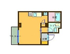 神奈川県横浜市港南区上大岡西２丁目（賃貸マンション1R・4階・24.47㎡） その2