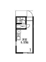 神奈川県横浜市金沢区六浦１丁目（賃貸アパート1R・1階・12.57㎡） その2