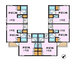 T-COOT  ｜ 神奈川県横須賀市船越町３丁目（賃貸アパート1R・2階・14.98㎡） その2