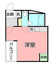 神奈川県横須賀市鷹取１丁目（賃貸アパート1R・3階・19.18㎡） その2