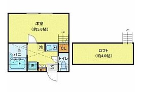 アップサイドヒルズ上大岡  ｜ 神奈川県横浜市南区大岡５丁目（賃貸アパート1K・2階・17.40㎡） その2