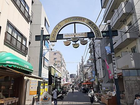 洪福寺松原商店街(670m)