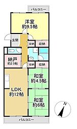 間取図画像 3SLDK