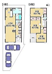 新築戸建 四條畷市二丁通町　4号棟