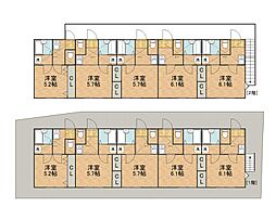 妙典コンパートメント ワンルームの間取図画像