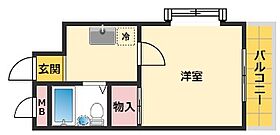 L s NEST 206 ｜ 兵庫県高砂市高砂町朝日町2丁目9-31（賃貸マンション1K・2階・21.00㎡） その1