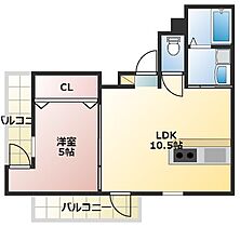 ブロンテ加古川 103 ｜ 兵庫県加古川市野口町二屋367-84（賃貸アパート1LDK・1階・33.34㎡） その1