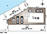 その他：駐車スペース5台分（車種によります）。内3台は並列に停めることができるため、状況によって配置を変えることができるので便利です。