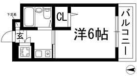 エルグランデモンド  ｜ 兵庫県西宮市門戸荘（賃貸マンション1K・3階・18.00㎡） その2