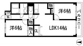 アガペーでざいけ  ｜ 兵庫県川西市出在家町（賃貸マンション2LDK・2階・60.50㎡） その2