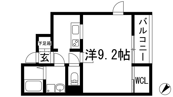 レオネクスト朝陽2 ｜兵庫県宝塚市安倉中5丁目(賃貸アパート1K・1階・30.91㎡)の写真 その2