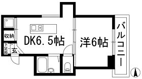 キャトルセゾン  ｜ 兵庫県西宮市門戸西町（賃貸マンション1DK・2階・24.98㎡） その2