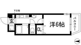 プライムコート荒牧  ｜ 兵庫県伊丹市荒牧5丁目（賃貸マンション1K・2階・21.25㎡） その2