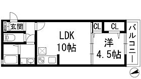 ベルビー宝塚  ｜ 兵庫県宝塚市旭町1丁目（賃貸アパート1LDK・1階・37.01㎡） その2