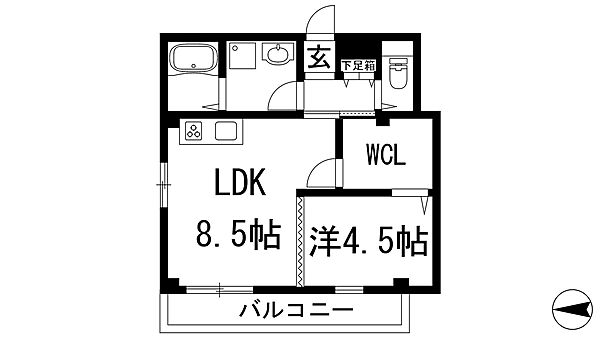 ichitasu(イチタス） ｜兵庫県川西市下加茂1丁目(賃貸マンション1LDK・2階・35.53㎡)の写真 その2