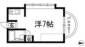 コスモ78  ｜ 大阪府池田市荘園1丁目（賃貸マンション1K・2階・19.44㎡） その2