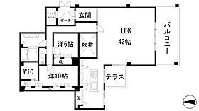 グランドメゾン箕面クレアコート  ｜ 大阪府箕面市箕面2丁目（賃貸マンション2LDK・4階・157.11㎡） その2