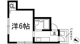 ルネ桜井  ｜ 大阪府箕面市桜井1丁目（賃貸マンション1K・3階・18.00㎡） その2