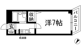 ZONE 1/f PART3  ｜ 兵庫県川西市花屋敷山手町（賃貸マンション1K・2階・19.95㎡） その2