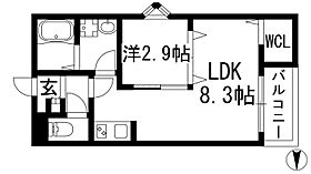 仮）清荒神3丁目共同住宅A棟  ｜ 兵庫県宝塚市清荒神3丁目（賃貸アパート1LDK・3階・29.45㎡） その2