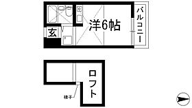 メゾンサクラ14  ｜ 大阪府池田市石橋3丁目（賃貸マンション1R・1階・16.20㎡） その2