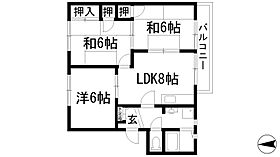 パークハイツA・B棟  ｜ 兵庫県川西市新田1丁目（賃貸マンション3LDK・1階・54.00㎡） その2