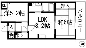 フレール宝塚御殿山5号棟  ｜ 兵庫県宝塚市御殿山3丁目（賃貸マンション2LDK・3階・51.00㎡） その2