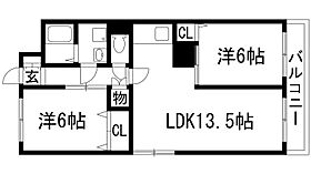 ラ・プランドール  ｜ 兵庫県宝塚市山本野里2丁目（賃貸マンション2LDK・2階・59.40㎡） その2