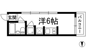 アトリエ・ラ・メール  ｜ 兵庫県宝塚市伊孑志1丁目（賃貸マンション1R・2階・16.70㎡） その2