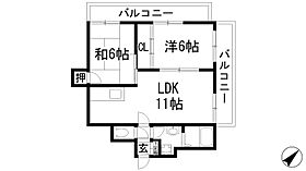 ファミール根津  ｜ 兵庫県宝塚市清荒神1丁目（賃貸マンション2LDK・3階・49.17㎡） その2