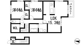 i CUBE Premier(アイキューブプレミア）  ｜ 兵庫県宝塚市花屋敷荘園1丁目（賃貸アパート2LDK・2階・59.20㎡） その2