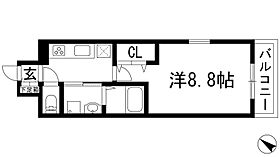 カルム（大島町）  ｜ 兵庫県西宮市大島町（賃貸マンション1K・2階・27.77㎡） その2