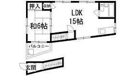 金井町ハイツ  ｜ 兵庫県宝塚市金井町（賃貸アパート1LDK・2階・41.52㎡） その2