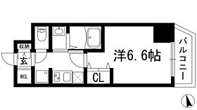 PARK HILLS池田Lien  ｜ 大阪府池田市新町（賃貸マンション1K・5階・22.76㎡） その2