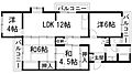 宝塚安倉第1団地8号棟4階8.8万円