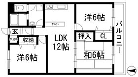 カワモヒル  ｜ 兵庫県宝塚市川面4丁目（賃貸マンション3LDK・3階・69.00㎡） その2