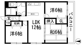 カワモヒル  ｜ 兵庫県宝塚市川面4丁目（賃貸マンション3LDK・3階・69.00㎡） その2