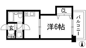 エルドベール  ｜ 大阪府池田市天神1丁目（賃貸マンション1K・3階・24.57㎡） その2