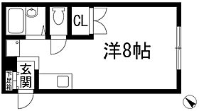 ヴィラ上ケ原（三番町）  ｜ 兵庫県西宮市上ケ原三番町（賃貸アパート1R・2階・26.49㎡） その2