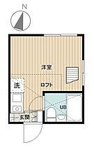 パームデール 201 ｜ 神奈川県横浜市西区浅間台85-5（賃貸アパート1R・2階・11.10㎡） その2